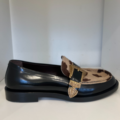 Roberto Festa Lira Mocassini Donna Nero