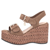 Tosca Blu Sandali Zeppa Donna Testa di Moro
