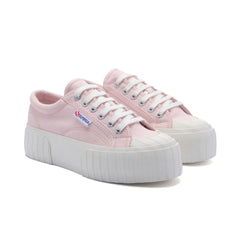 Superga 2631 Stripe Platform Scarpe Pink Ish-FAvorio
