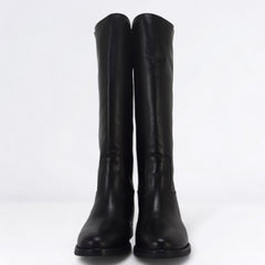 The Icona Stivale in Pelle Nero