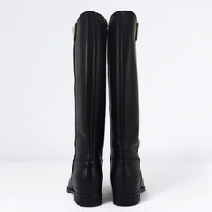 The Icona Stivale in Pelle Nero