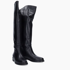 The Icona Stivale in Pelle Nero