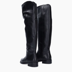 The Icona Stivale in Pelle Nero