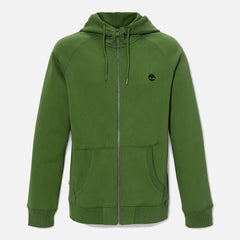 Timberland Felpa con Cappuccio e Zip Exeter River Verde