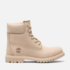 Timberland Premium 6-Inch Stivale Impermeabile Light Beige