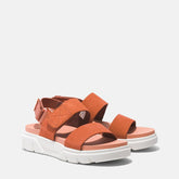 Timberland Greyfield Sandalo Doppia Fascia Medium Red