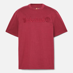 Timberland T-Shirt Embroidery Rossa