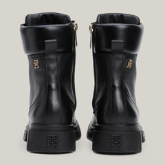 Tommy Hilfiger Scarponcino Biker Stringato Black