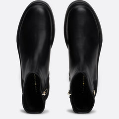 Tommy Hilfiger Stivaletto in Pelle Black