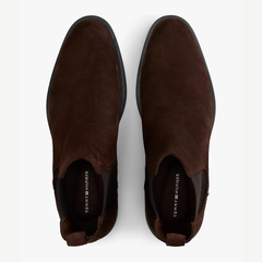 Tommy Hilfiger FM0FM05580 Stivaletti Chelsea Uomo Cocoa