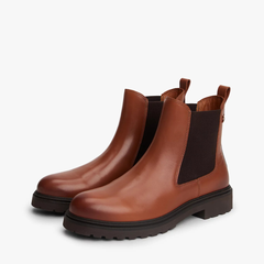 Tommy Hilfiger FW0FW08766 Stivaletti Chelsea Donna Cinnamon Bark