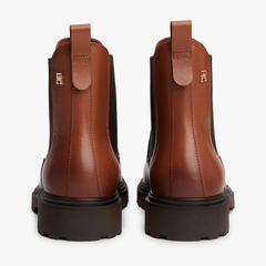 Tommy Hilfiger FW0FW08766 Stivaletti Chelsea Donna Cinnamon Bark