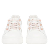 Tosca Blu Sneakers Fenice con Perle in Microstrass Bianco/Cipria