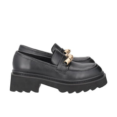 Tosca Blu Mocassino Shasta in Pelle Nero