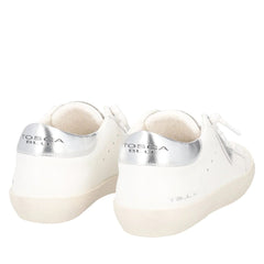 Tosca Blu Sneakers Sirius con Microstrass Latte/Argento
