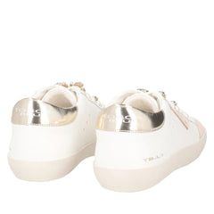 Tosca Blu Sneakers Sirius con Farfalle Gioiello Latte/Oro