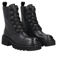 Tosca Blu Lea S370 Stivaletti in Pelle Donna Nero