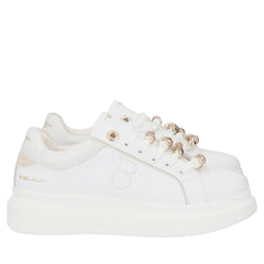 Tosca Blu Chic S001 Sneakers con Accessori Donna Bianco/Beige