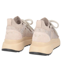 Tosca Blu Chill Out S080 Sneakers con Microstrass Donna Sabbia