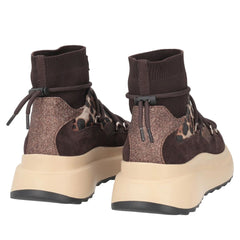 Tosca Blu Chill Out S082 Sneakers con Stampa Animalier Donna Testa Di Moro