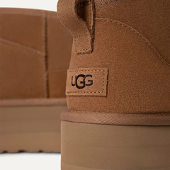 UGG 1135092 Classic Ultra Mini Platform Stivaletti Donna Chestnut