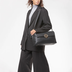 V°73 Federica V 73BS9ER01 Borsa a Mano Donna Nero