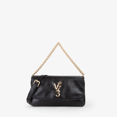 V°73 Louise 73BS9D303 Borsa a Spalla Donna Nero