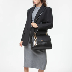 V°73 Penelope 73BS9CL02 Borsa a Spalla Donna Nero