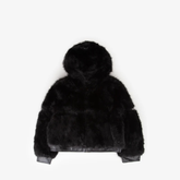 V°73 Penny 73C19EX02 Pelliccia Donna Nero