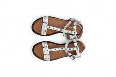 Via Brera 90556 Sandalo Bianco