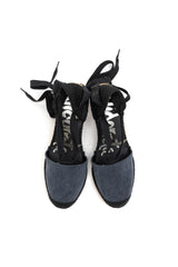 Vidorreta 05300ECJAT Sandalo Espadrillas Nero