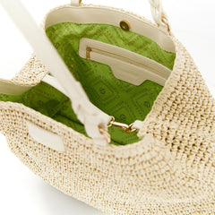 CafèNoir Borsa Crochet Donna Burro