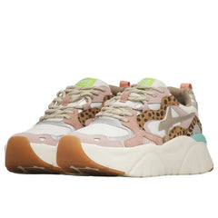 W6YZ Sneakers Donna Bianco/Rosa