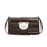 Rue Madam Teddy It-Bag Donna Marrone