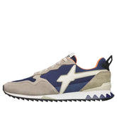 W6YZ Sneakers Uomo Taupe/Navy