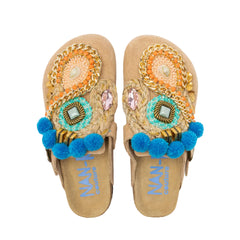 Nan-Ku Sandali Donna Camel