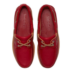 Timberland Scarpe Da Barca Uomo Rosso
