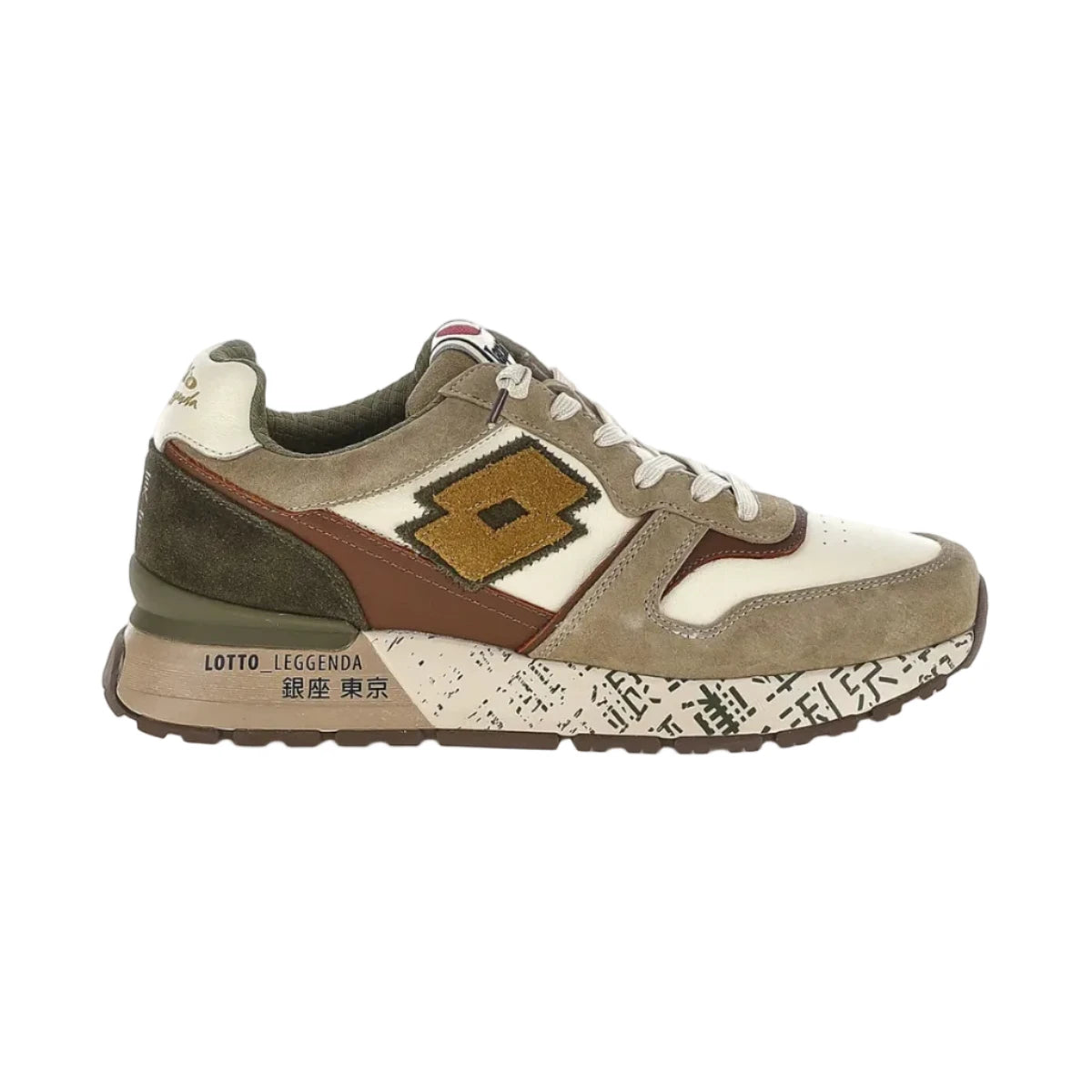 Lotto Sneakers Tokyo Uomo Marrone