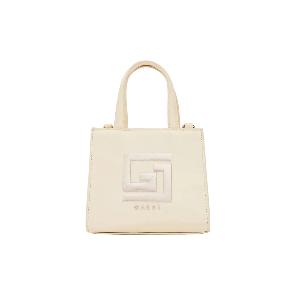 Gaudì Small Shopping Bag Donna Bianco
