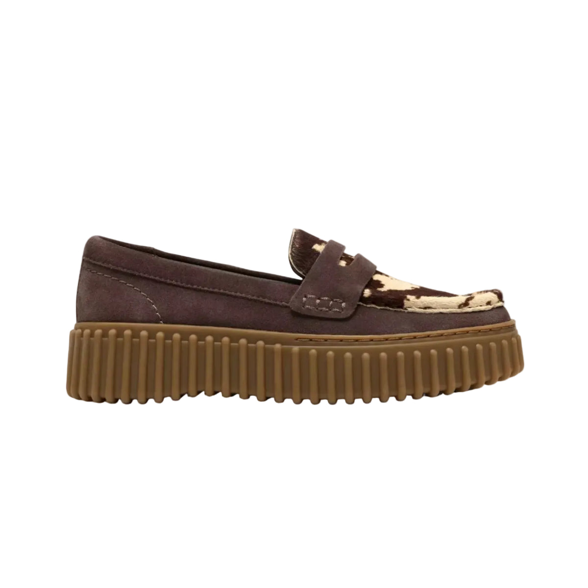 Clarks Torhill Penny Donna Brown Cow