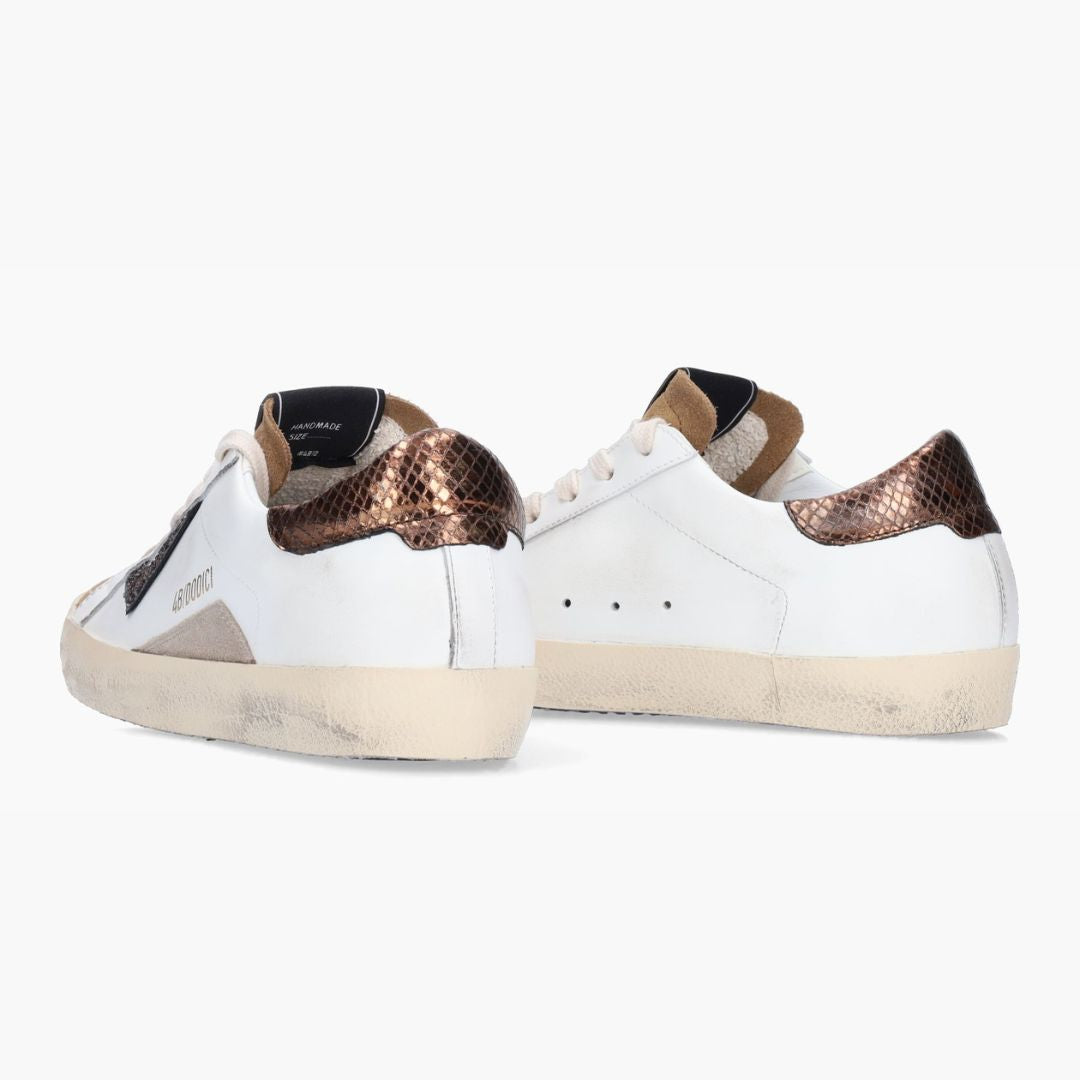 4B12 Sneakers Suprime DB259 Bianco/Beige
