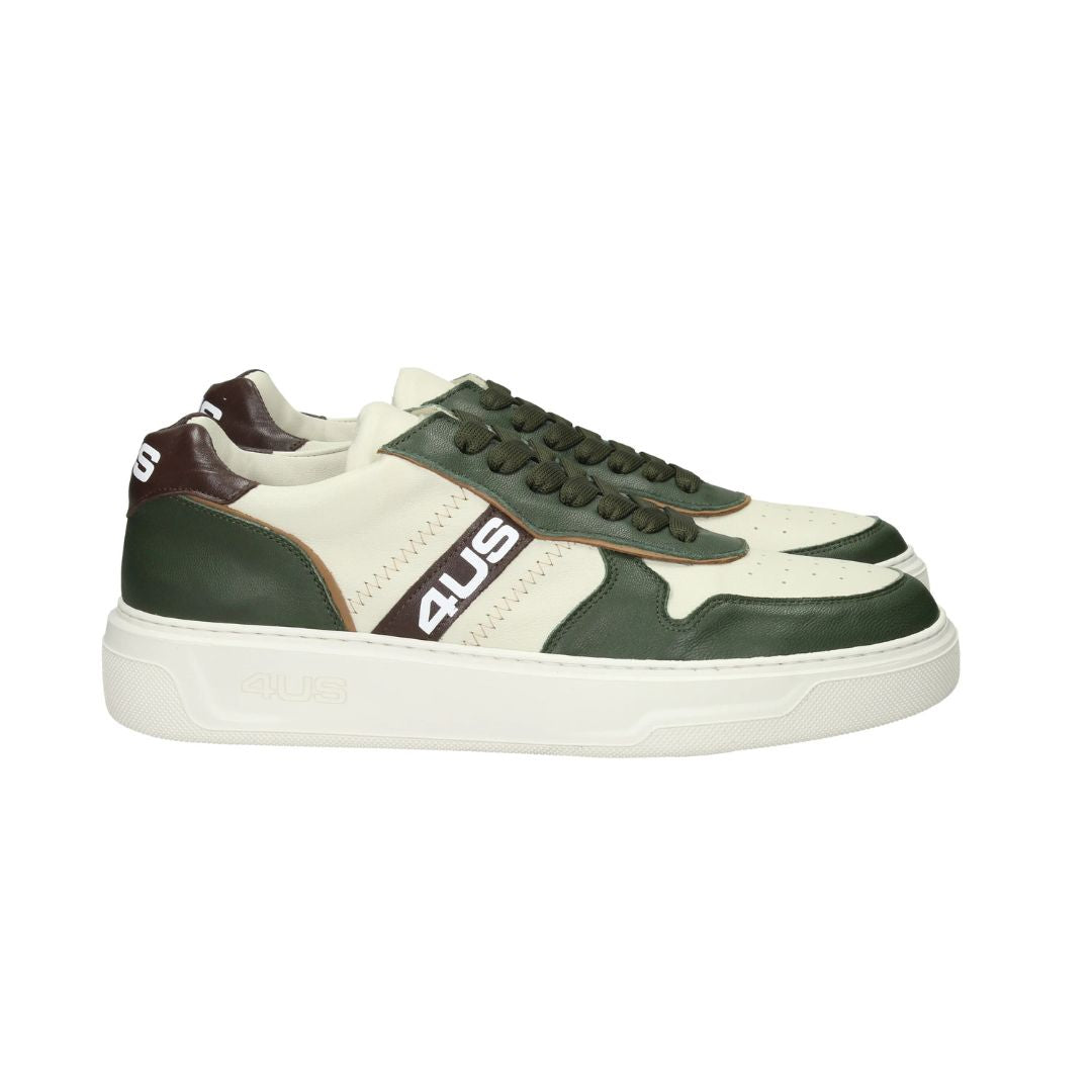 4US Sneakers Oliva-Latte
