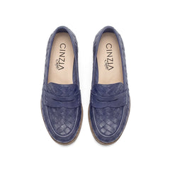Cinzia Soft Mocassini Donna Blu