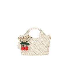 V73 Shopping Bag Donna Off White