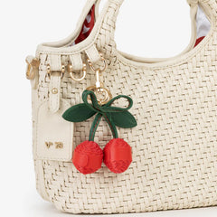 V73 Shopping Bag Donna Off White