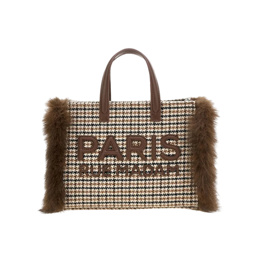 Rue Madam Megeve Mini Donna Pied De Poule