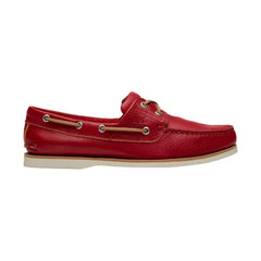 Timberland Scarpe Da Barca Uomo Rosso
