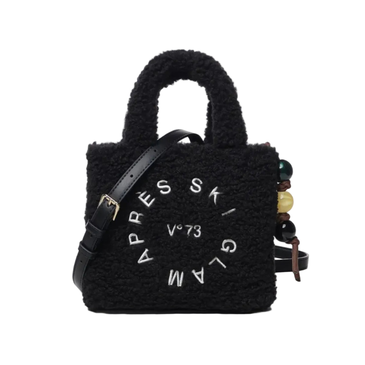 V°73 Borsa Ski Glam Donna Nero