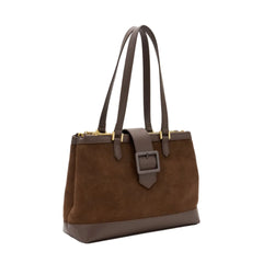 Frau Borsa Shopper Donna Marrone
