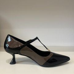 Albano 2937 Décolleté Donna Nero/Taupe